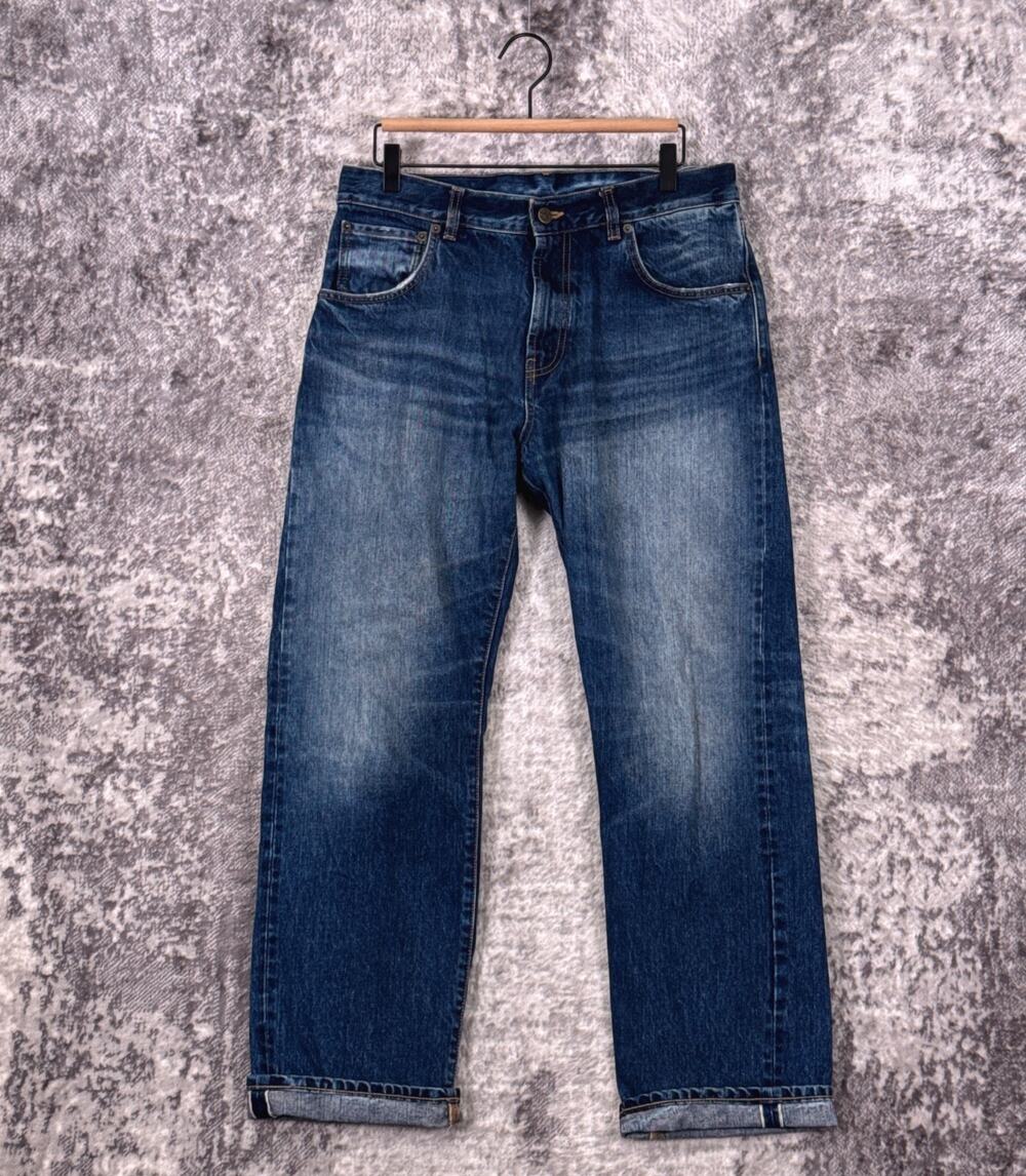 Corridor New York Jeans 32 x 29 Mens 5 Pocket Dark Vintage Wash Selvedge